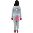thumbnail image 2 of St. Eve Girls' Union Suit Pajama Animal One Piece Hooded Sleeper, 2 of 4
