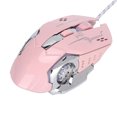 thumbnail image 4 of Gamer Mouse, Gaming Mouse Wired Ergonomic Streamline Design Drive Free  for Home for Office White,, 4 of 7