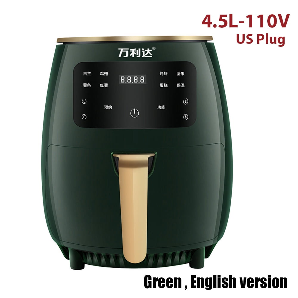 Amdohai Air Fryer Oven Airfryer 4.75Qt(4.5L) 1200W Large Electric Air Fryer Cooker Frying Pot with Temperature Control Non-stick Fry Basket Auto Shut Off Feature 60min Timer 110V
