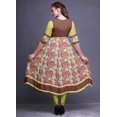 thumbnail image 4 of Bimba Kurti Indienne Ligne A Imprimée Anarkali pour Femmes Tunique Kurti Ethnique, 4 of 5