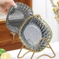 thumbnail image 2 of Vwrxbz Spit Bonlates Household Tableware Desktop Garbage Dish Small Plates for Fruit Snacks Shells Light Luxury, 2 of 9