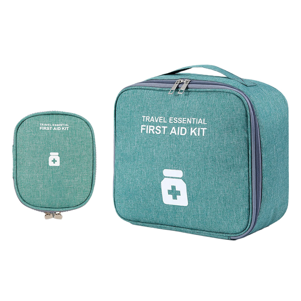 Empty First Aid Bags, Travel Medicine Bag, Medical Supplies Organizer Bag, Portable Kit for Traveling, Car, Home