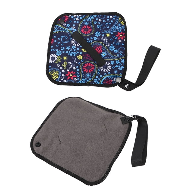 2 Pcs Lingettes Lavables Réutilisables avec Fibre de Carbone de Bambou, Papier Toilette de Camping Solution Urinoir Féminin pour Randonnée en Plein Air