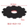 thumbnail image 2 of Plaquettes de Frein pour Moulinet de Pêche 1 mm, Rondelle de Retenue en Fibre de Carbone, Rondelles de Roue de Pêche pour Moulinet de Lancer d'Appâts, Accessoires de Moulinet de Pêche Extérieur, 2 of 12