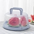 thumbnail image 1 of WIFKLSIIPG Boîte de Rangement Ronde pour Gâteau avec Poignée et Plateau Intérieur, 1 of 8