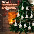 thumbnail image 3 of AMERTEER Gift Bags Set DIY Drawstring Candy Biscuit Pouches Kit Heart Shaped Keychain Hanging Tags Favor Bags Set, 3 of 9