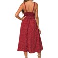 thumbnail image 4 of Julyccc Robe Maxi Boho Sans Manches pour Femmes, Robe d'Été de Plage à Boutons, 4 of 4