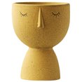 thumbnail image 1 of Ceramic Planter Pot Small Desktop Flower Planter Ceramic Plant Pot Abstract Flower Pot, 1 of 9