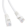 thumbnail image 1 of Cat5e Blanc Ethernet Patch Cable&44; Snagless & Moulé Boot - 3 ft., 1 of 1