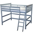 thumbnail image 2 of Humboldt Lit Mezzanine Complet Haut avec Échelle Inclinée Gris, 2 of 2