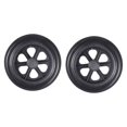 thumbnail image 3 of Xuanheng 2 Pcs Roues de Rollator Accessoires de Fauteuil Roulant 12 Pouces Pneus Pleins Antidérapants Noir, 3 of 8