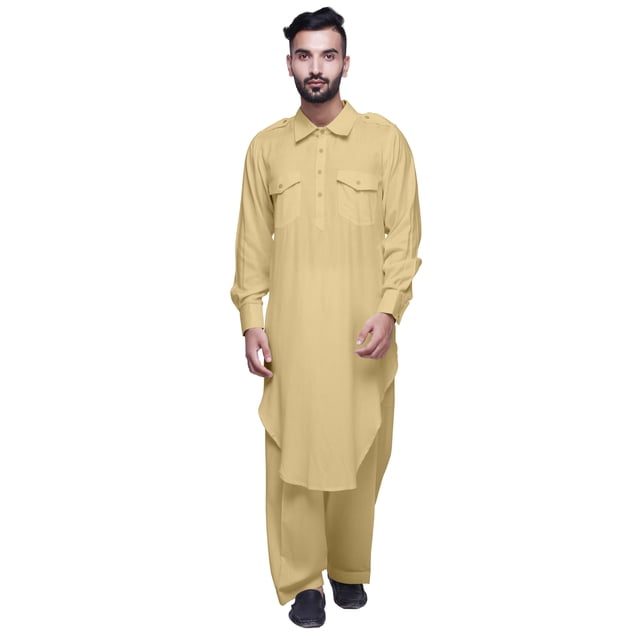 Atasi Ensemble Kurta Pyjama pour Hommes Kurta Pyjama pour Garçons Vêtements d'Été