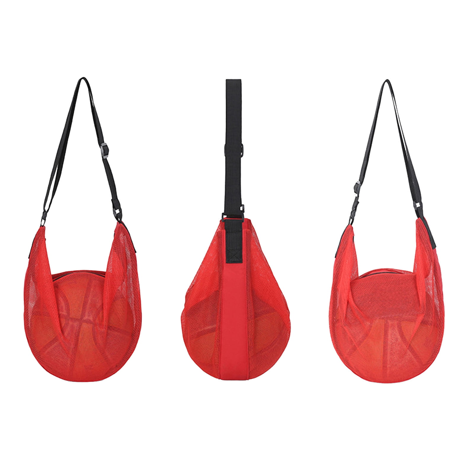 Sentmoon Deals Flyer Basketball Bag Basketball Bag Single Shoulder Crossbody Portable Training Sports Backpack Student Kids Volleyball Soccer Net Bag Net Ball Straddle Bag Todays Deals Clearance Sale