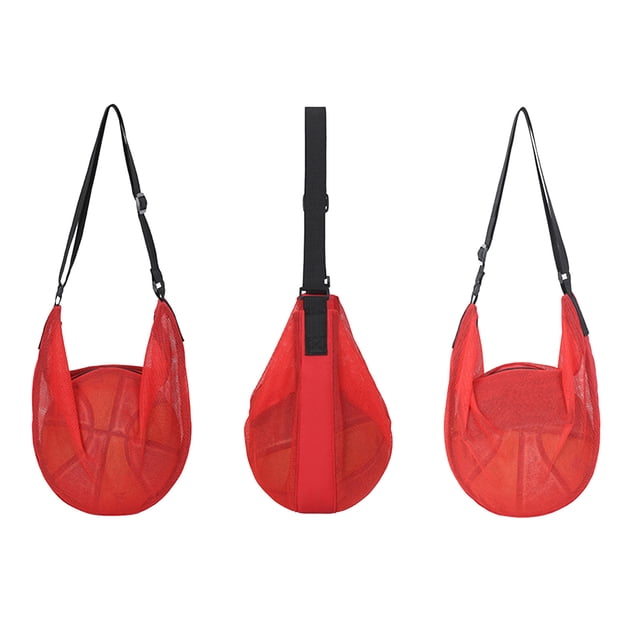 Sentmoon Deals Flyer Basketball Bag Basketball Bag Single Shoulder Crossbody Portable Training Sports Backpack Student Kids Volleyball Soccer Net Bag Net Ball Straddle Bag Todays Deals Clearance Sale