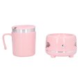 thumbnail image 3 of Plus Froid Chaud Tasse de Refroidissement Rapide Chauffage Facile Control Courbé Poignée Tampons Antidérapants Chauffe-Café pour Bouteille d'Ours de Café Rose, 3 of 12