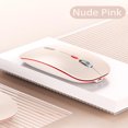 thumbnail image 2 of Souris Sans Fil Bluetooth Rechargeable Souris Silencieuse Double Mode (Bluetooth 5.1 + 2.4G) avec Récepteur Nano, 2 of 6