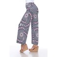 thumbnail image 2 of White Mark Pantalon Palazzo Imprimé pour Femmes, 2 of 4