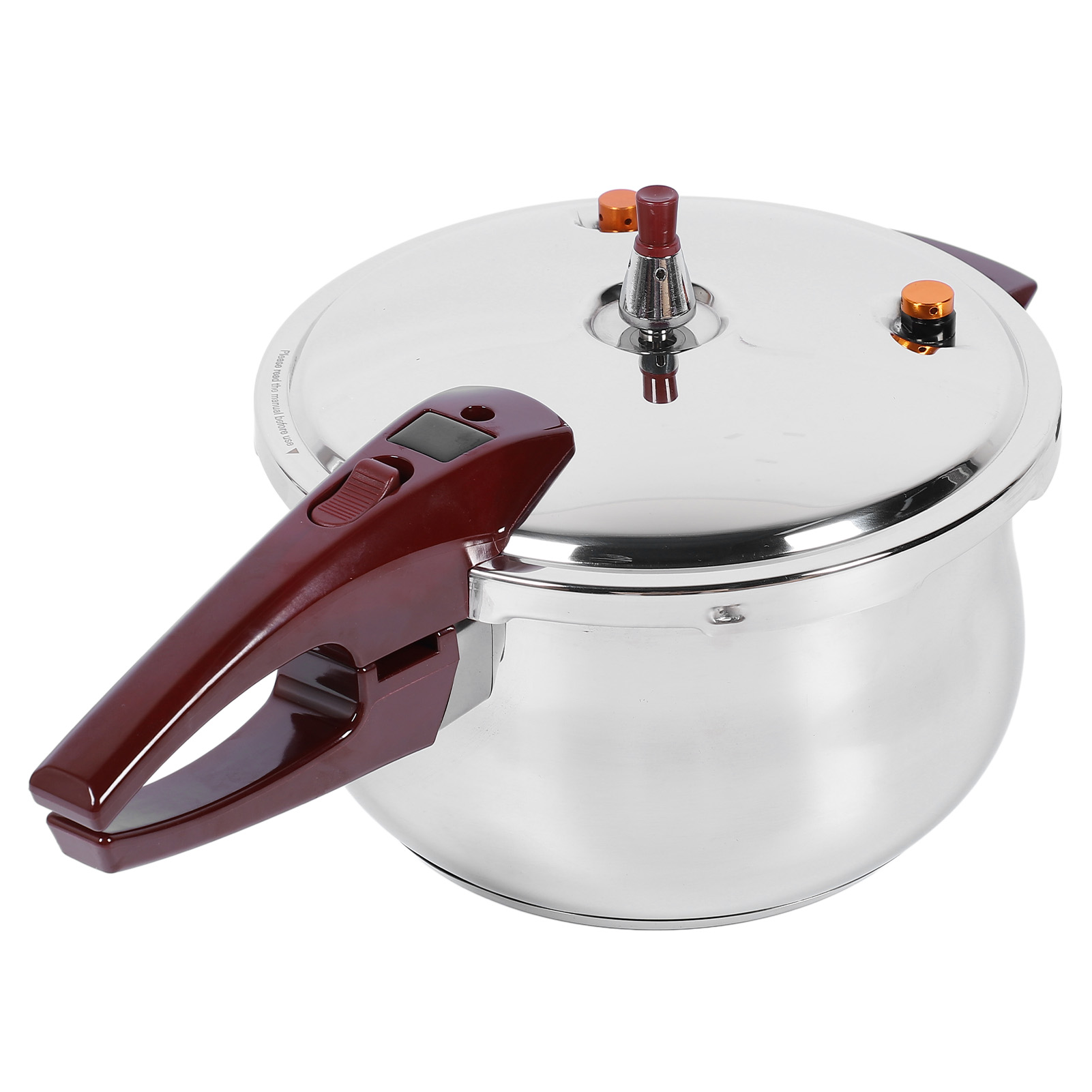 Stainless Steel Cooking Pot, Pressure Canning Pot Kitchen Utensil Cookware Pot Leakproof Cookware Pots Pans Fast Cooking Comfortable Grip for Kitchen Cookware Set