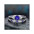 thumbnail image 1 of FcBaudy Diamond Ring Stainless Steel Inlaid With Diamond To Metabolism Drainage Ring Ring Ring, 1 of 2