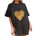 thumbnail image 1 of Birdeem T-Shirt Décontracté à Manches Courtes Imprimé Plage d'Été pour Femmes, 1 of 6