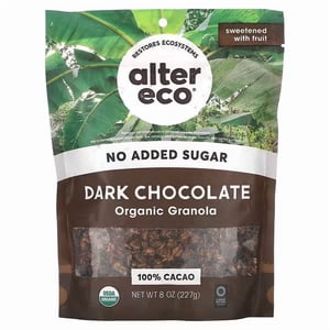 Alter Eco, Organic Granola, Chocolat noir, 8 oz (227 g)
