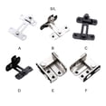 thumbnail image 4 of VONKY 2pack/lot Sleek And Secure Bedroom Latch Stainless Steel Lock Fixed With Movable Bolts black Tablet size, 4 of 6