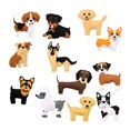thumbnail image 2 of Animals Sewing Kits Sew Your Own Felt Animals DIY Crafts for Beginner Dog, 2 of 8