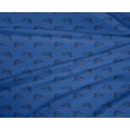 thumbnail image 4 of oneOone Polyester Lycra Blue Fabric Rabbit Animal Quilting Supplies Print Sewing Fabric By The Yard 56 Inch Wide, 4 of 4