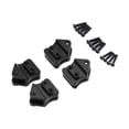 thumbnail image 2 of Bunblic Leaf Spring Mount Hangers Aluminum Replacement Lightweight Easy to Install Shock Absorption Practical Sturdy DIY RC Car Parts Black, 2 of 8