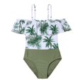 thumbnail image 1 of Luvoko Child Preppy Bathing Suit Girls Bathing Suits Size Small Medium Set Girls Racing Swimsuit Size 12 Girls Anime Swimsuit Girls Once Piece Swimsuit Girls Bathing Suit Long Sleeve Toddler Swimsuit, 1 of 8