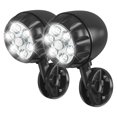 thumbnail image 1 of Battery Motion Sensor Light Outdoor Battery Operated Motion Lights Outdoor 6 LEDs - 6000K Auto on Off 2Pack,2 * Battery Motion Sensor Light,Black, 1 of 7