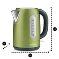 thumbnail image 2 of Sencor SWK-1770GG Bouilloire Électrique en Acier Inoxydable 1,7 L (Vert Pâle), 2 of 5