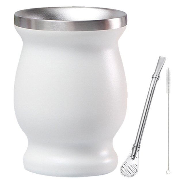 Tasse en Acier Inoxydable Mini Grande Tasse Ventre Double Couches Tasse Isolante sous Vide