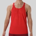 thumbnail image 1 of Styesk Tank Tops Men Fashionable Men's Round-neck Solid Color Mesh Drying Sleeveless Top, 1 of 7
