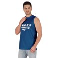 thumbnail image 4 of Inkmeso Printed Graphic World Okayest Dad€ T-Shirt For Mens Best Daddy Ever Gift T-Shirt, 4 of 7