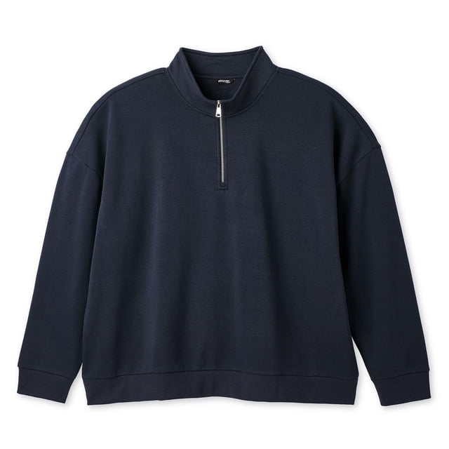 George Big Men's Quarter Zip Sweatshirt