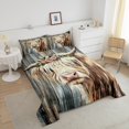 thumbnail image 4 of Erosebridal Highland Cattle Bedding Full Comforter Set, Oil Painting Down Comforter, Reversible, 4 of 7