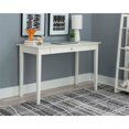 thumbnail image 2 of Linon Evans Wood One Drawer Desk in White, 2 of 21