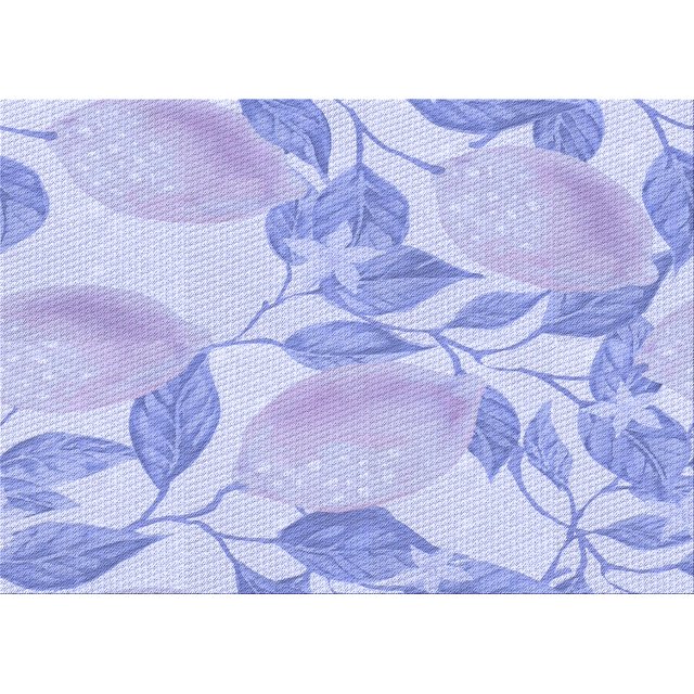 Ahgly Company Tapis d'Intérieur Lavables en Machine, Rectangle de Transition Bleu Ciel, 5' x 7'