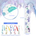 thumbnail image 2 of Unatoiry 5piece Captivating Handmade Transparent Floral Page Markers Dried Flower Acrylic Bookmarks, 2 of 6