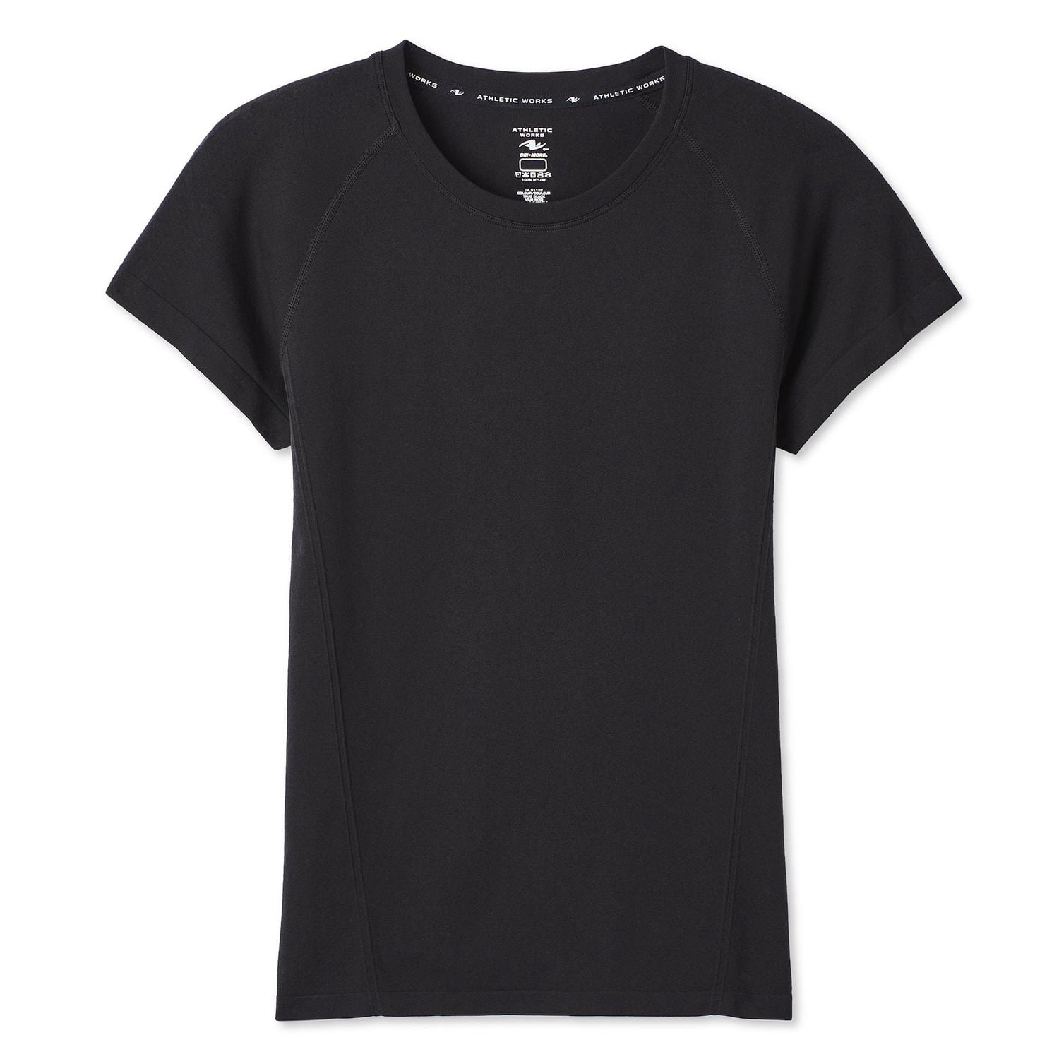 Athletic Works Women's Short-Sleeve Seamless T-Shirt