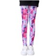 thumbnail image 1 of Baby Girls Printed Milk Silk Pattern Leggings Comfortable Slim Cropped Trousers, 1 of 8