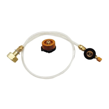 Adaptateur de Valve de Cartouche de Gaz Cuisinière à Gaz Extérieure Camping Recharge de Propane Brûleur GPL