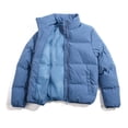 thumbnail image 2 of IROINID Women's Puffer Jacket Long Sleeve Solid Color Stand Collar Outwear, Loose Paras Windproof Padded Clothes Jacket, 2 of 5