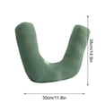 thumbnail image 3 of 26 Letter Pillows Cute Soft Letter Decorative Pillows English Alphabet Throw Pillows Cushion For Living Room Sofa Couch Bed Car Decoration, 3 of 9