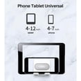 thumbnail image 3 of pitrice Wall Mount Phone Holder Wall Phone Holder Mount for All Phones and Mini Tablet, 3 of 9