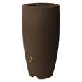 thumbnail image 1 of Algreen Athena 80 Gal Plastic Rain Water Collection Drum Barrel, Brownstone, 1 of 8