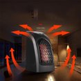 thumbnail image 3 of Chauffage d'Appoint Électrique Mural avec Thermostat Réglable et Minuterie et Affichage LED-US, 3 of 5
