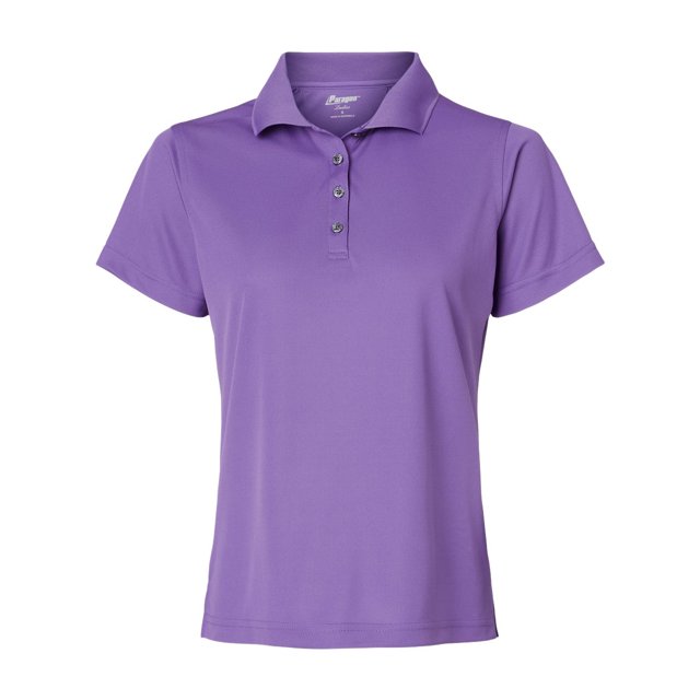 Paragon Womens Saratoga Performance Mini Mesh Polo, XS, Grape