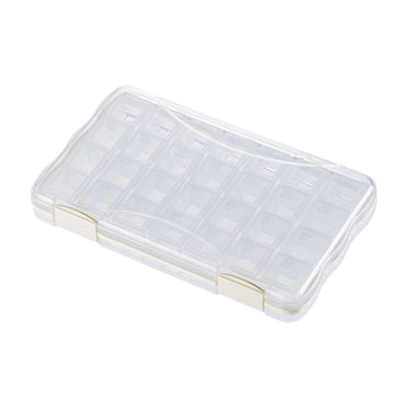 Meitianfacai Pill Organizer, 7 Day Pill Box Case - Acedada ( 3-4 Times A Day ) Weekly Travel Pill Container, Large Medicine Dispenser Vitamins Case Supplements Holder Organizer, White